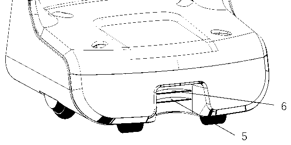 A mobile robot anti-short circuit automatic charging structure