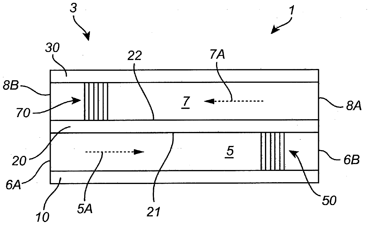 A heat exchanger and an additive manufacturing method for manufacturing a heat exchanger