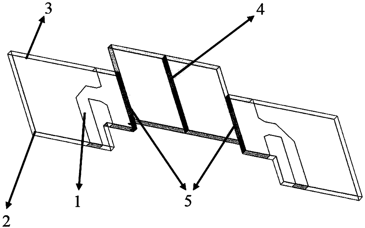 Multilayer substrate integrated waveguide dual-pass band filter