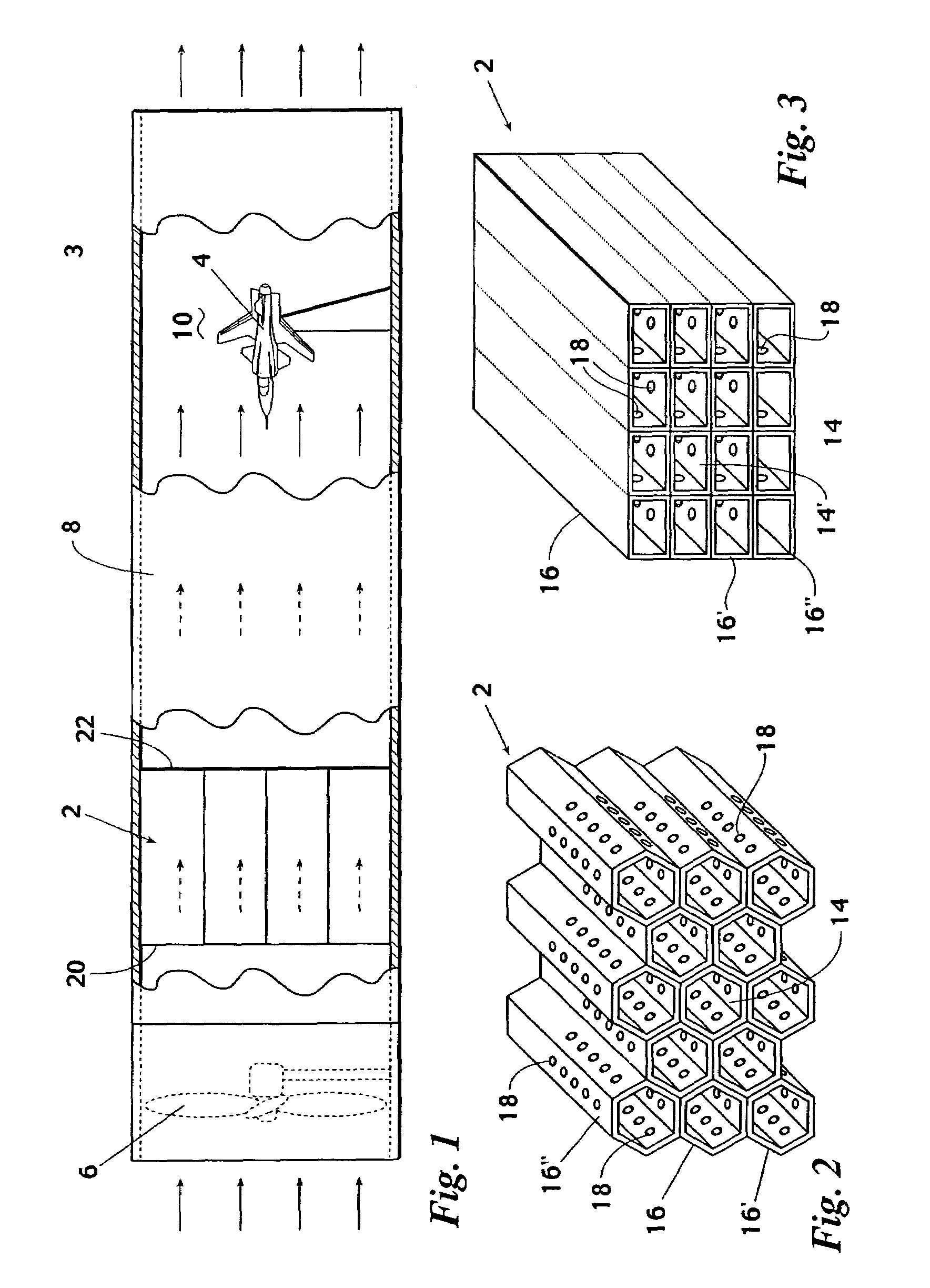 Structure and method for improving flow uniformity and reducing turbulence