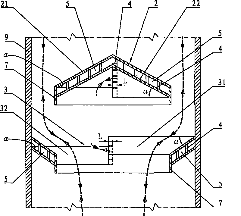 Catalytic conversion steam stripping device