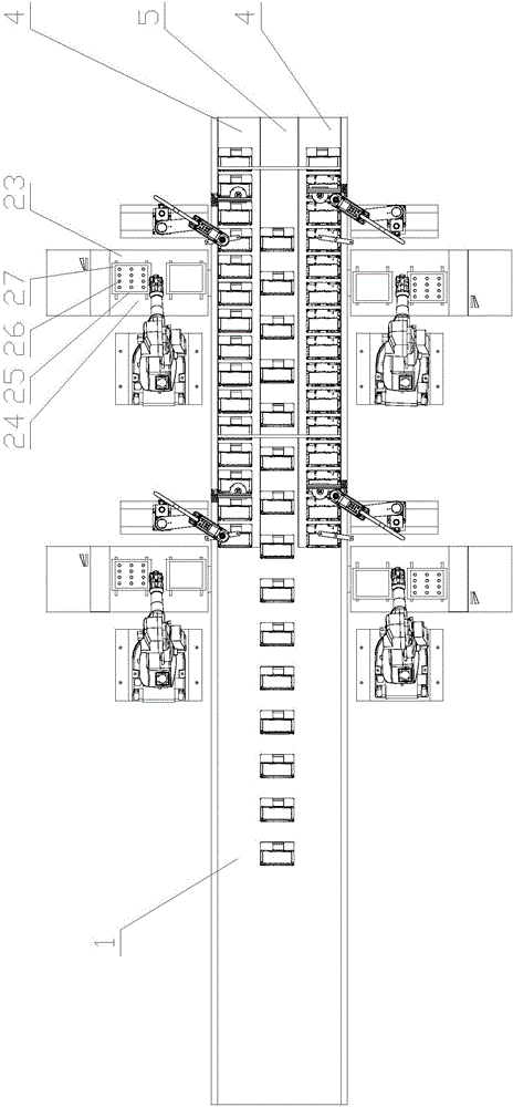 Automatic platform for plane polishing