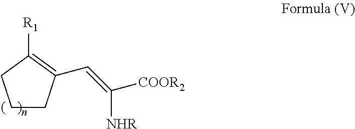 Enantioselective process for cycloalkenyl ?-substituted alanines