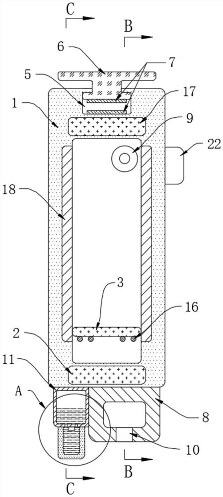 Uniform coupling agent smearing device for ultrasonic department