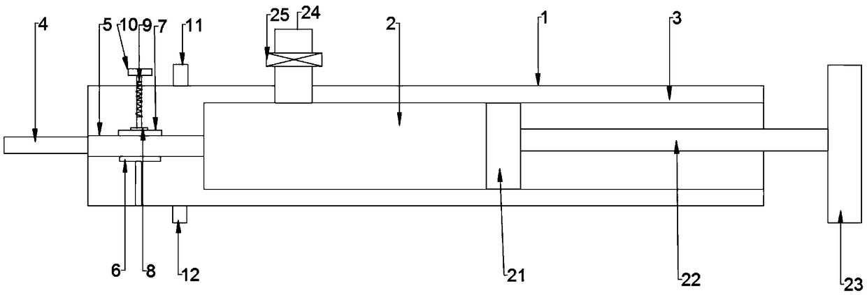 Anesthetic drop syringe