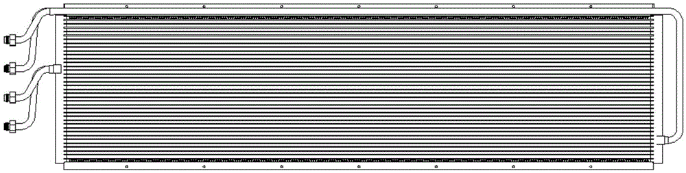 Novel backboard air conditioning system