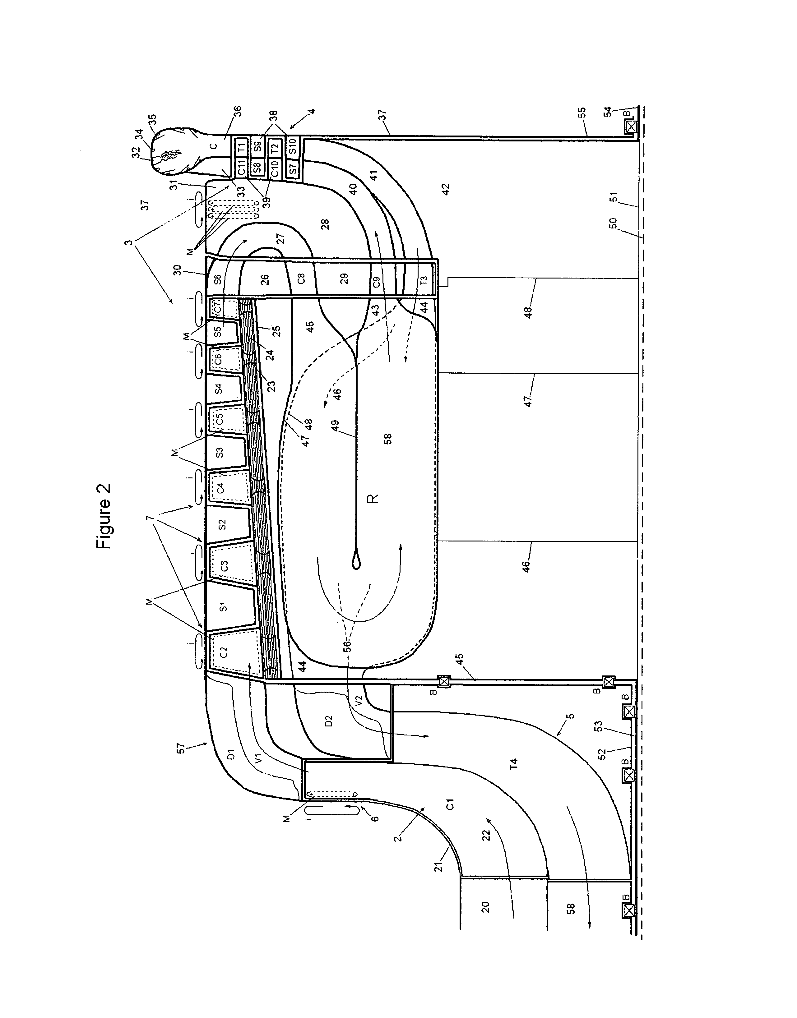 Integral gas turbine, flywheel, generator, and method for hybrid operation thereof