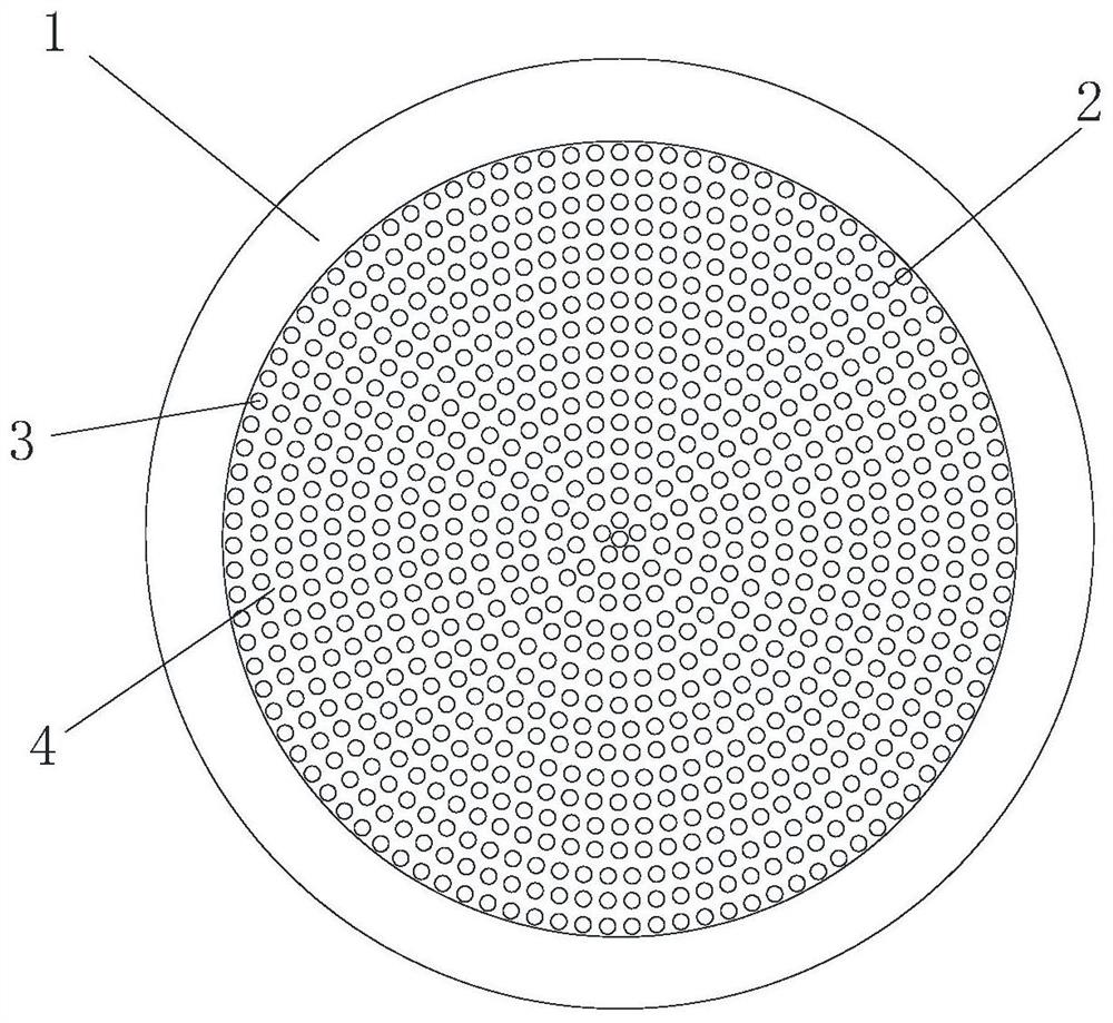 Water purification ultrafiltration membrane assembly