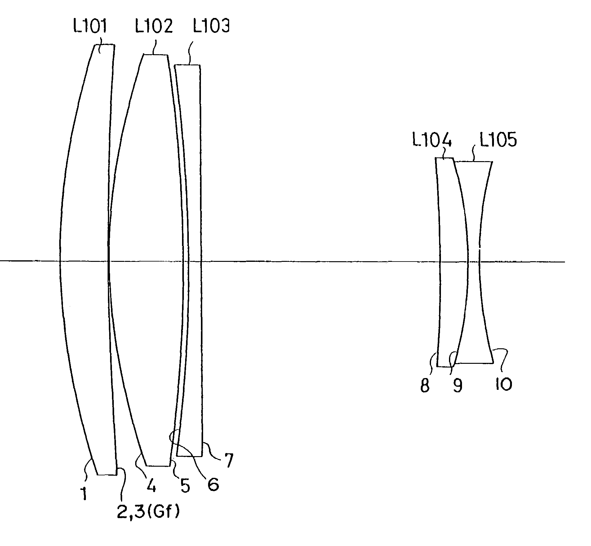 Front teleconverter lens system