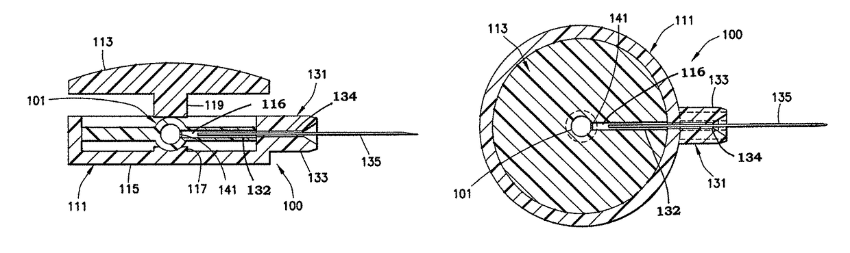 Low dose prefilled drug delivery device and method