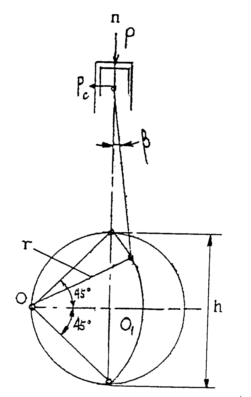 Implementing method and apparatus of stepless speed regulating eccentric swinging type internal combustion engine