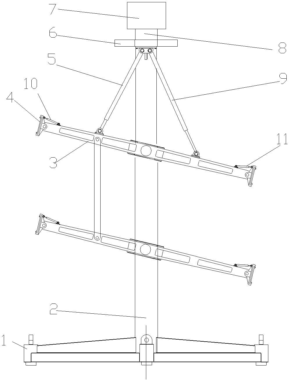 Oscillatory type tidal power generation device