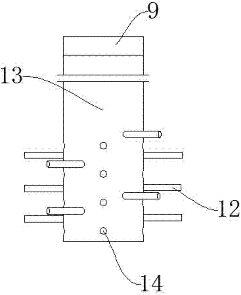 Protection method for landslide