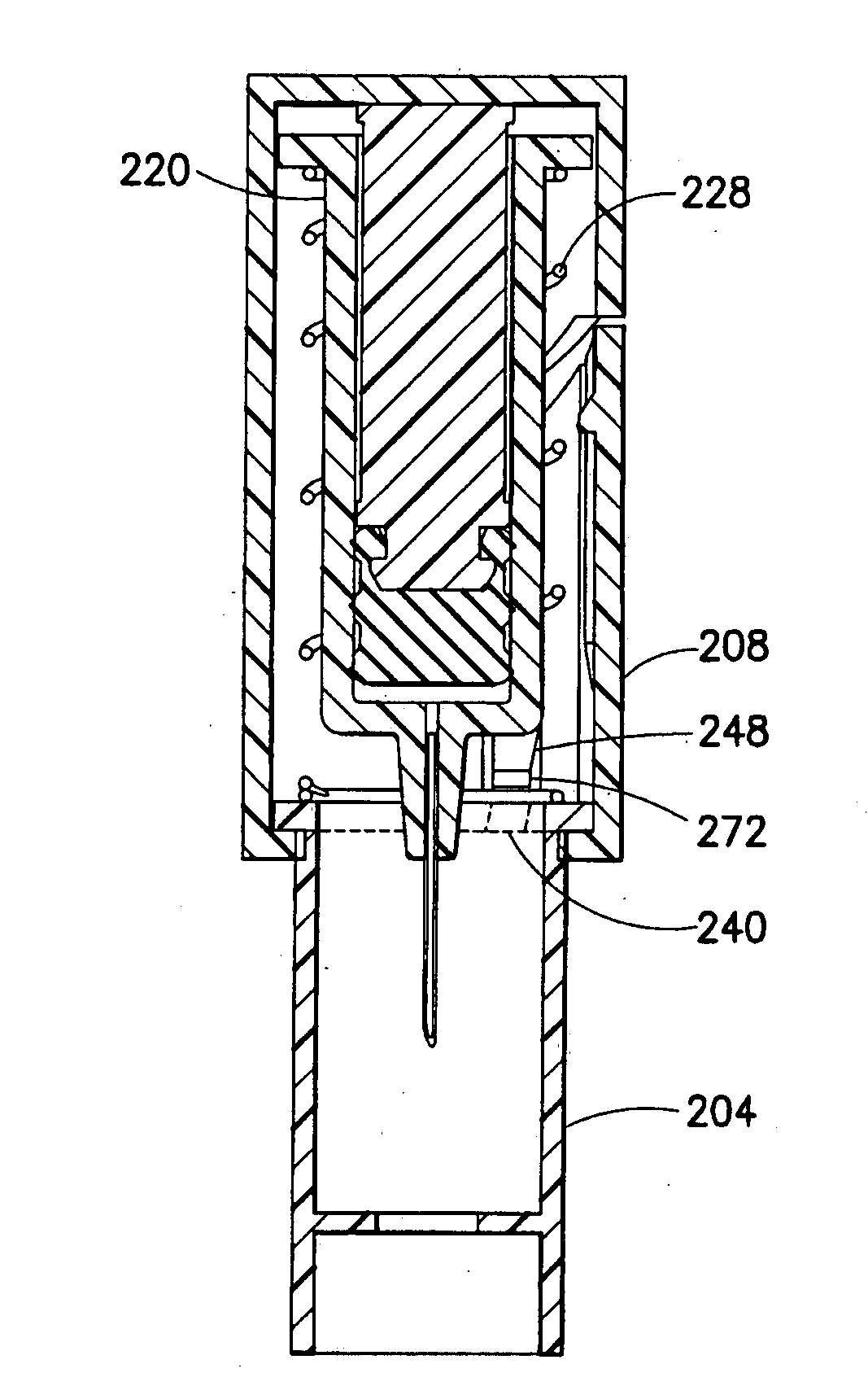 Single-use injector of low cost