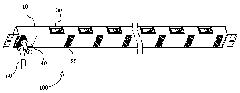 Power supply control distribution device especial for telecommunication