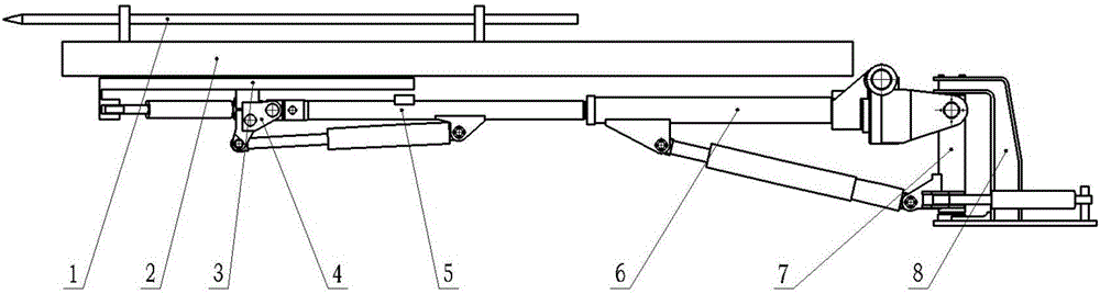 Automatic positioning method for tunneling drill wagon