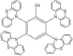 A thermally activated delayed fluorescent material