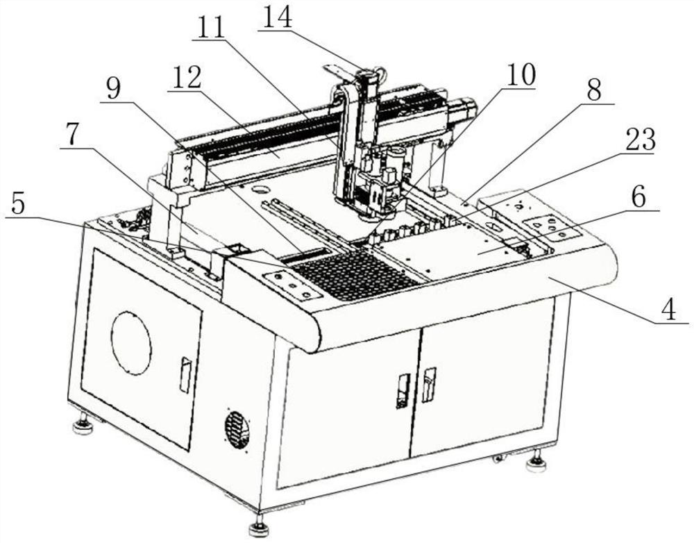 Control method of milling cutter type board dividing machine system