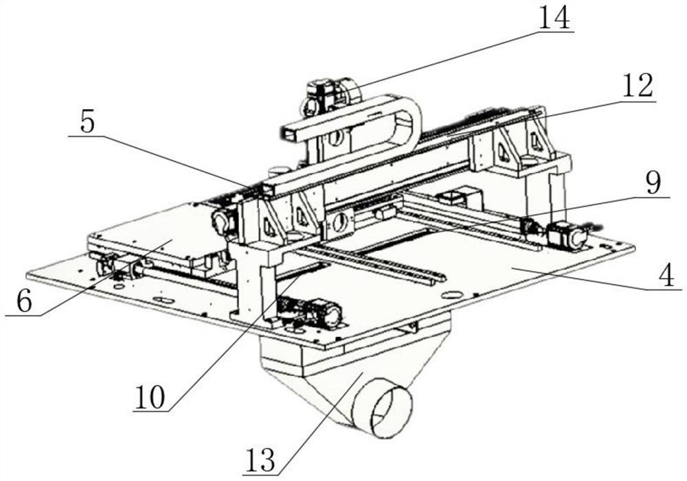 Control method of milling cutter type board dividing machine system