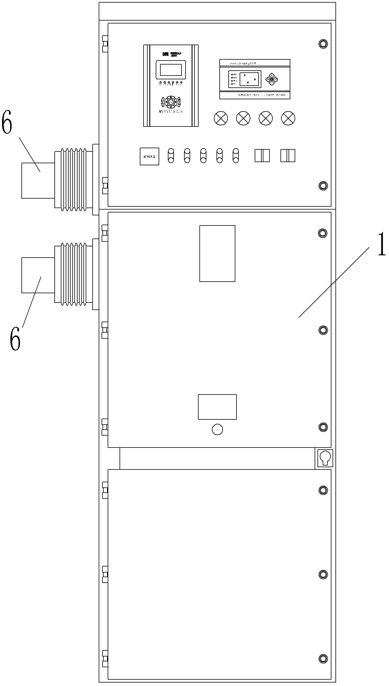 Intelligent medium voltage switch cabinet