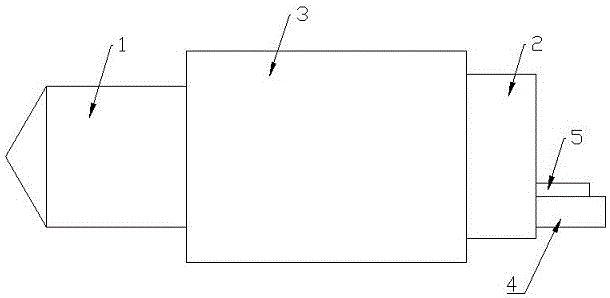 Grouting structure in tunnel driving process and grouting method matched with grouting structure