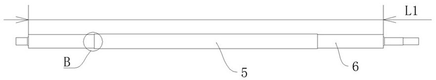 Aluminum-plastic film coating and smoothing device and using method thereof