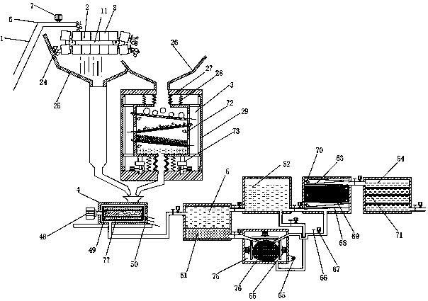 Comprehensive beneficiation equipment capable of collecting sludge