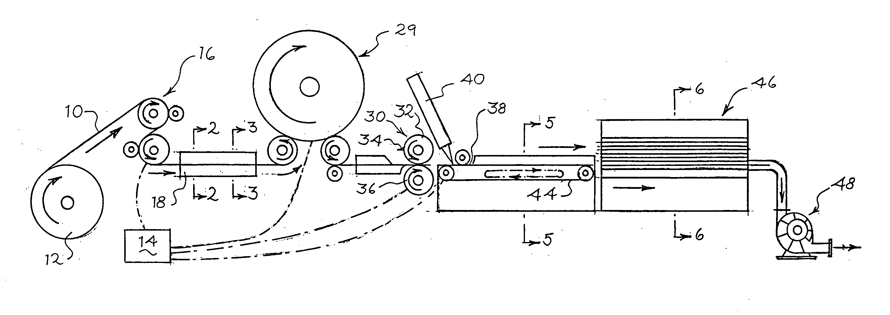 Apparatus and method for making cellular shade material