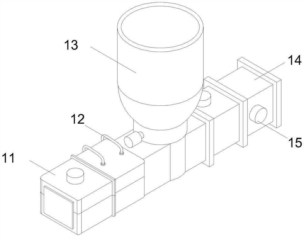 Modular garbage compression transfer station