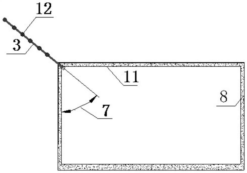 Method for actually measuring and determining rapid coal caving parameters of extra-thick coal seam