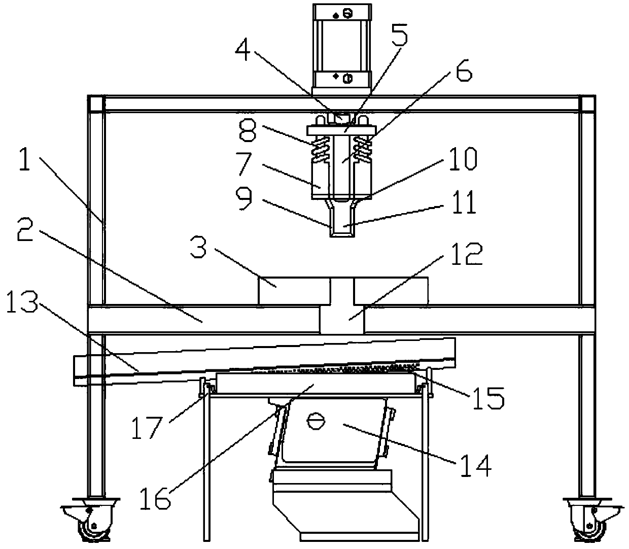 Novel punching machine