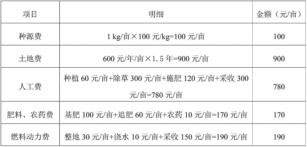 Cultivation method of salviae miltiorrhizae for feeding