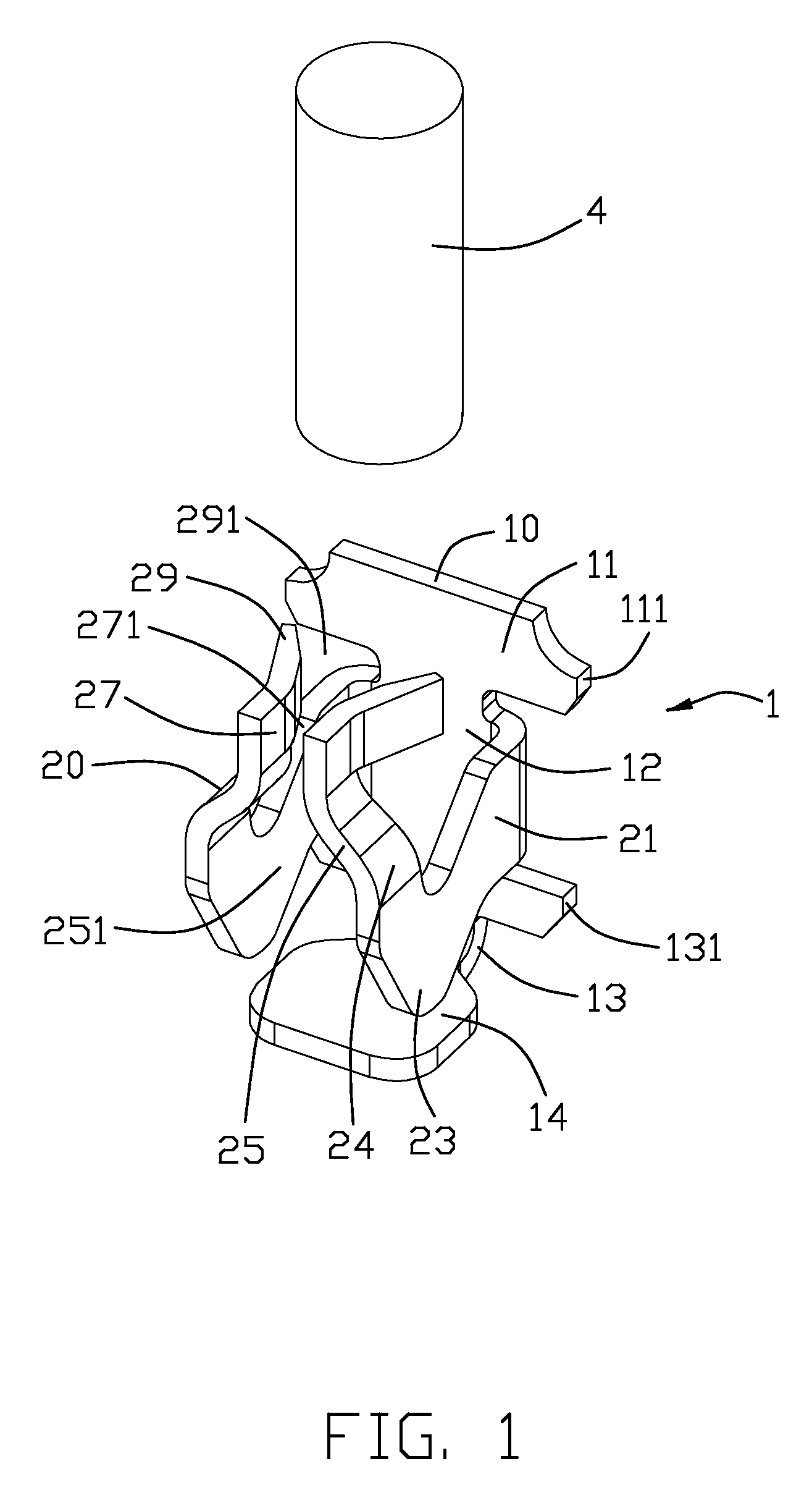 Socket connector having contact terminals with reliable and durable interconnection with pin legs of a CPU