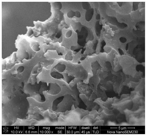 Preparation method of porous carbon-based composite material