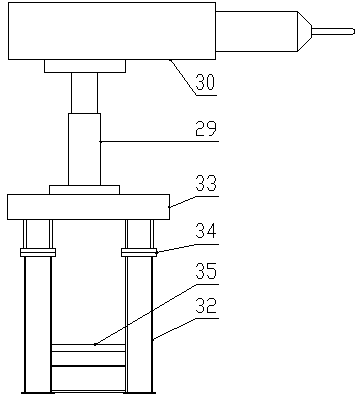 Movable special vehicle for removing bolts from lining plate of large-sized mill