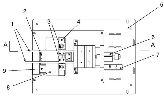 Special detection device for medical trachea cannula body sealing test