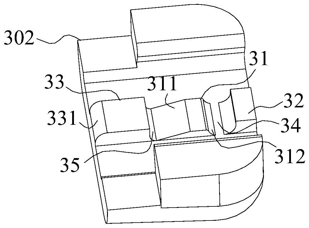 Composite invisible bracket