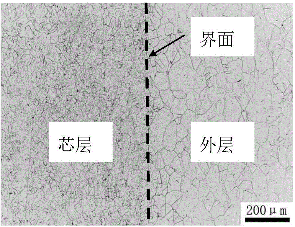 A kind of preparation method of initial composite billet for non-magnetic Cu-based composite base tape