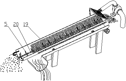 Micro-power mining machine capable of obtaining both high-quality river sand and multiple metal mineral powder