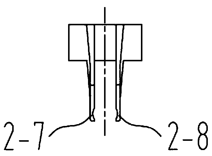 Interference protection elastic fixing jaw