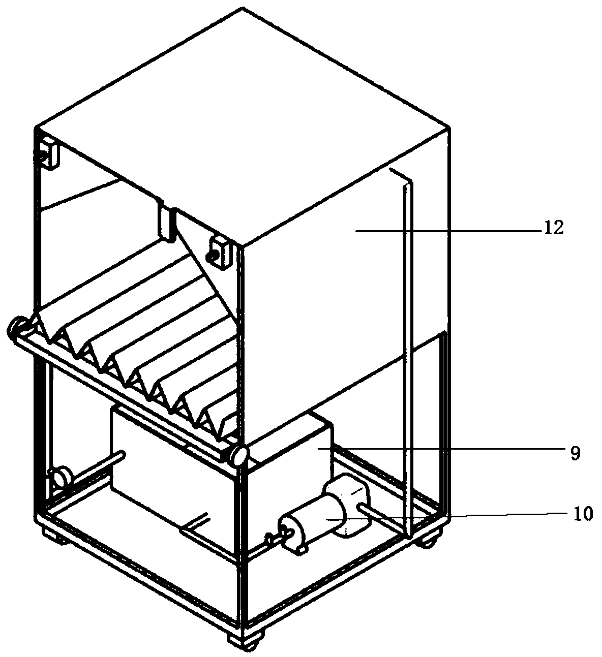 Apparatus and method for testing spray drift distance of plant-protection unmanned aerial vehicle