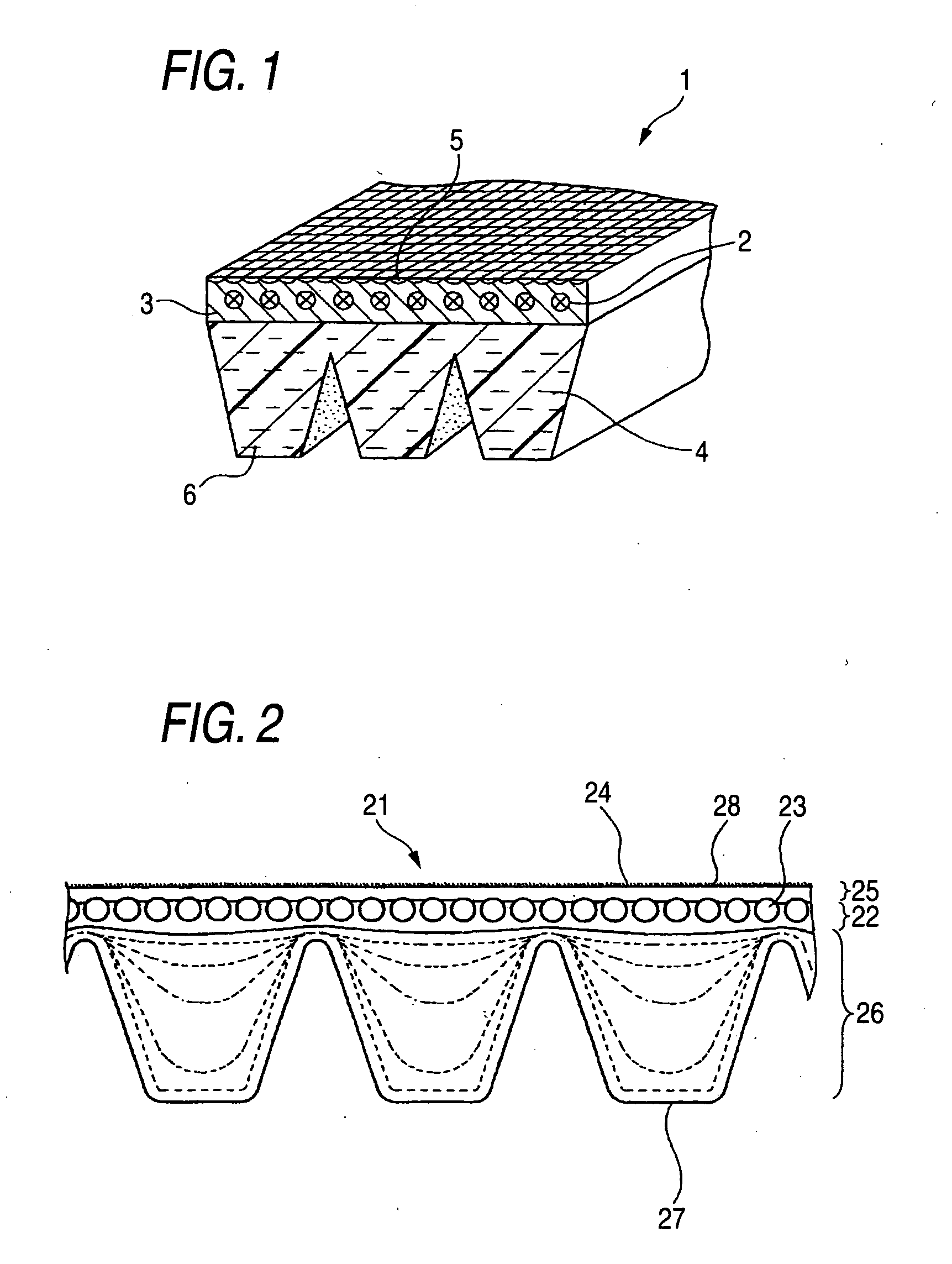 Friction transmission belt