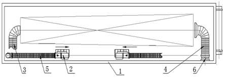 Spraying technology and special device for outer wall of wind power tower