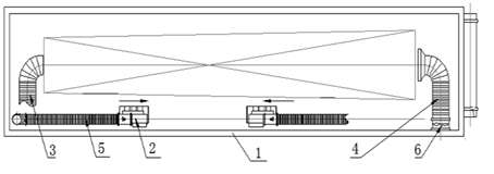 Spraying technology and special device for outer wall of wind power tower