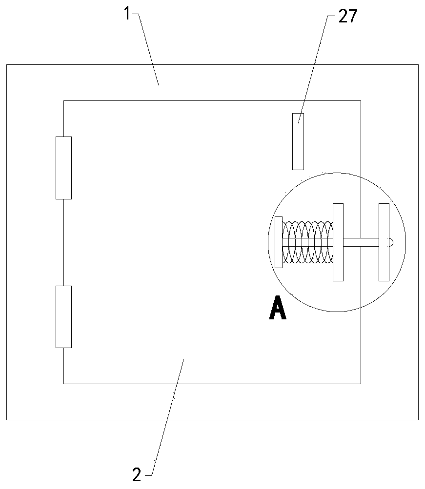 Anti-corrosion treatment device for billboard production