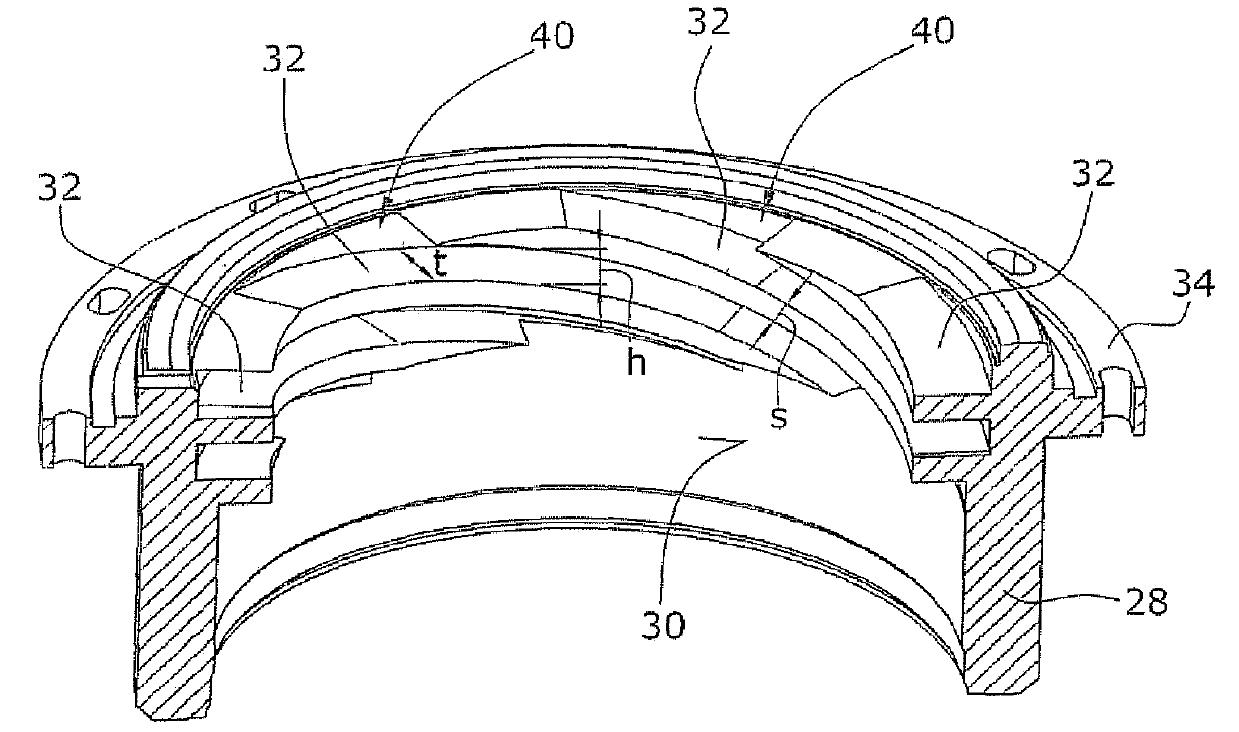 Stator element and high-vacuum pump