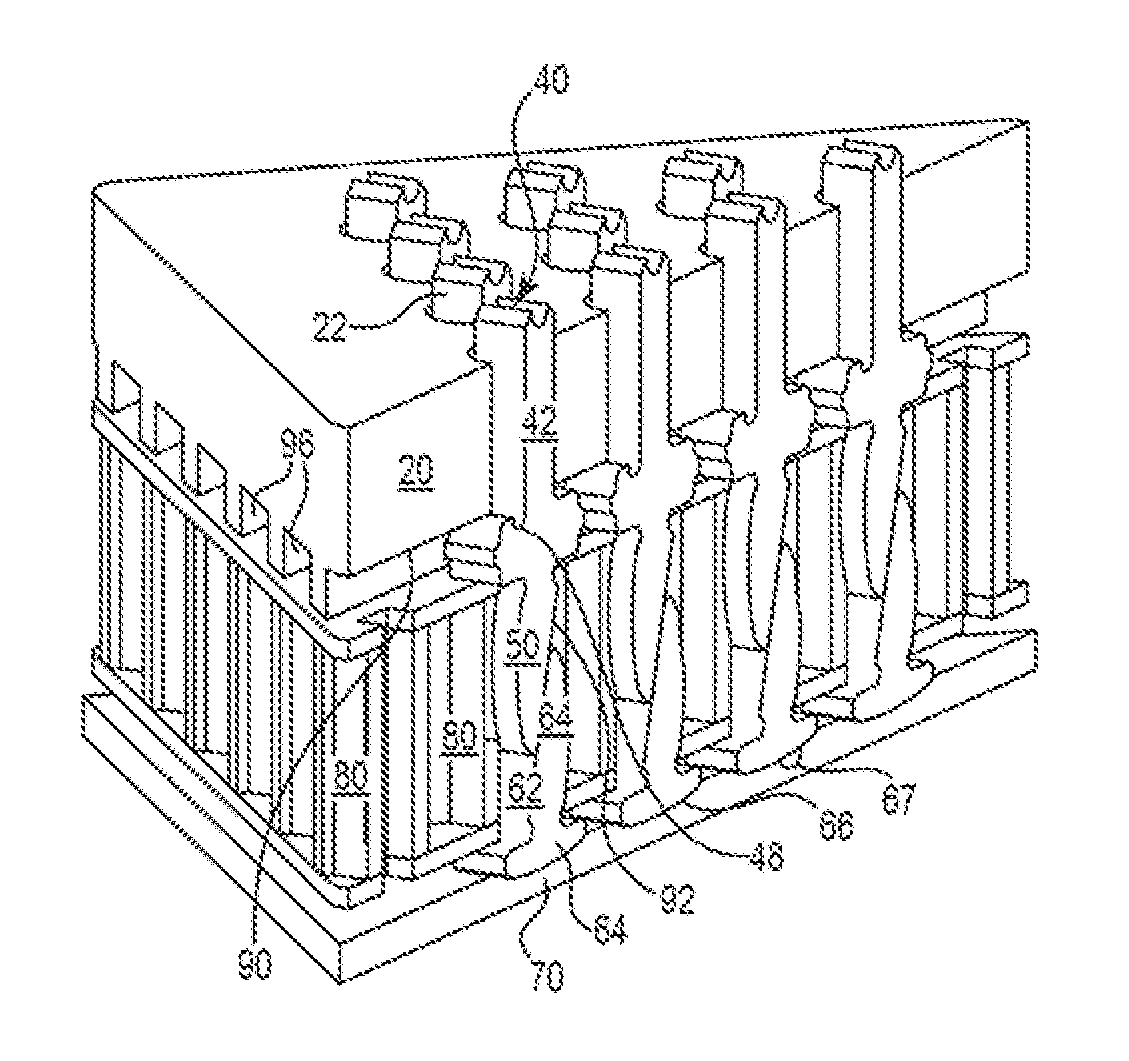 Wafer level integrated circuit probe array and method of construction