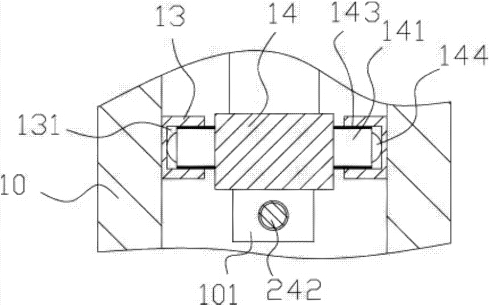 Up-down-adjustable hidden type lifting illuminating mechanism