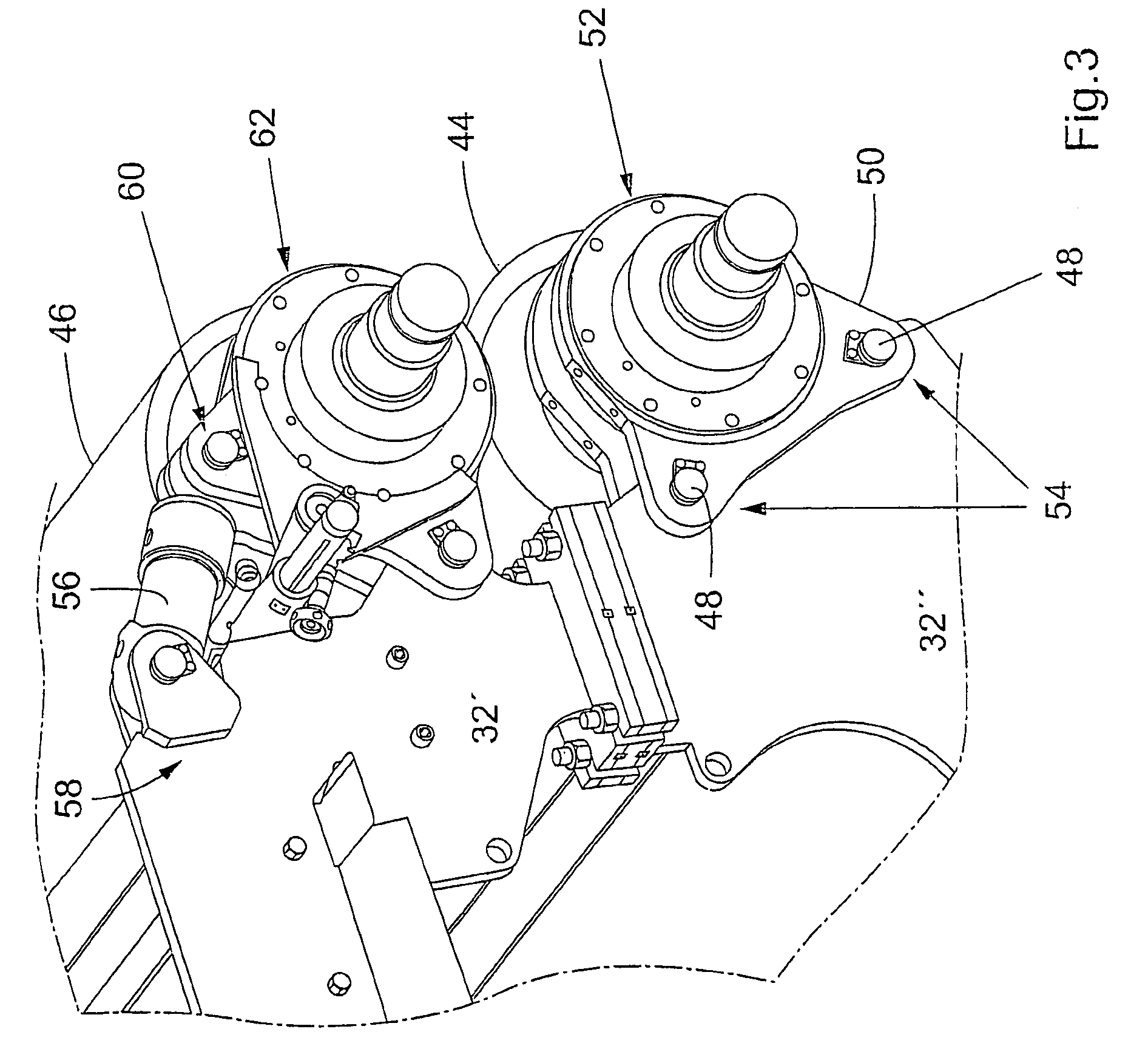 Twin-wire press