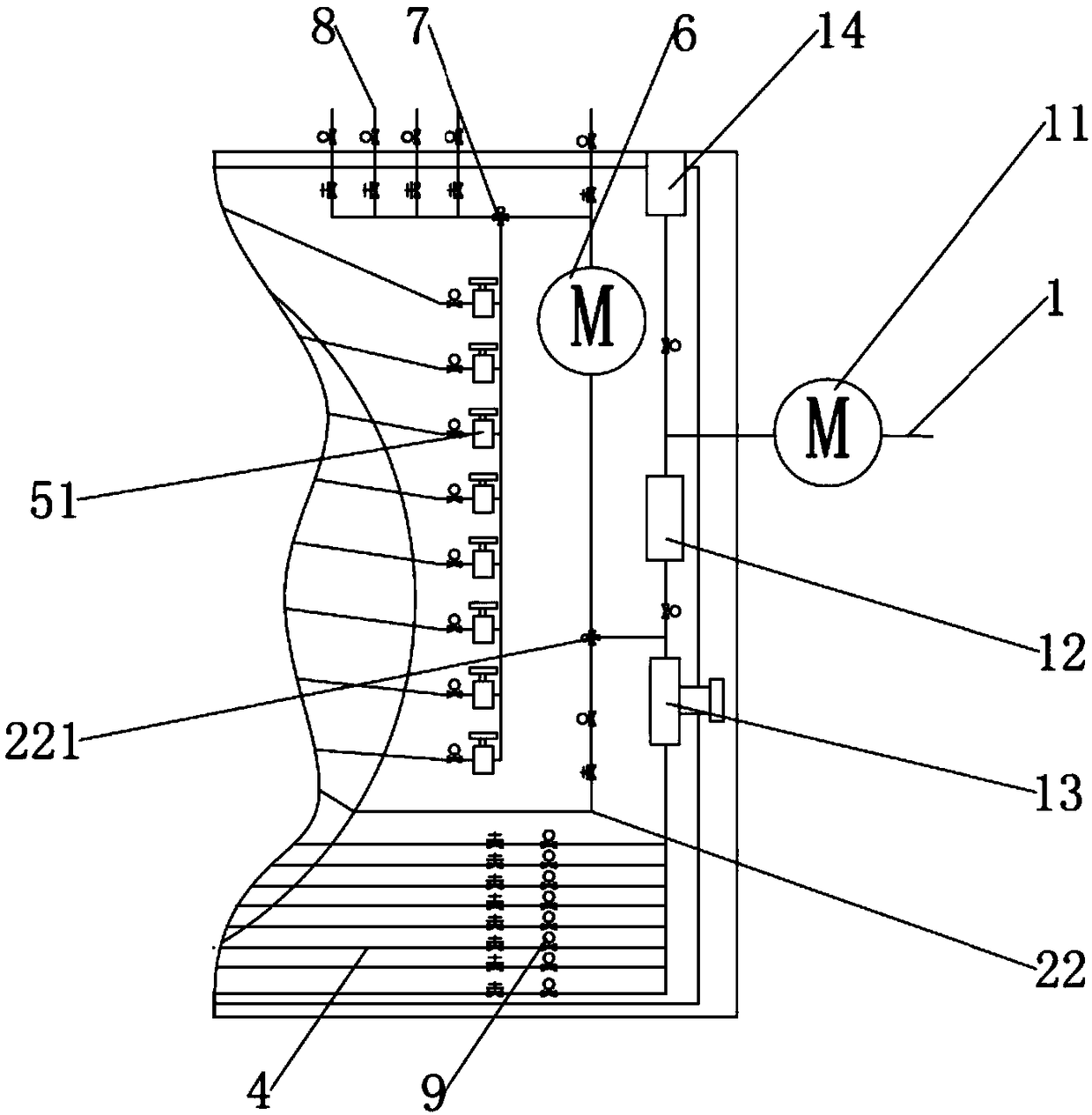 Intelligent liquid compounding system and use method thereof